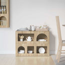 Sideboard Sonoma eg 80,5 x 35 x 59 cm Konstrueret træ