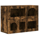 Sideboard ELST Røget eg 80,5 x 35 x 59 cm Konstrueret træ