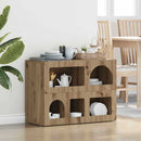 Sideboard ELST Artisan Egetræ 80,5 x 35 x 59 cm Konstrueret træ