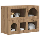 Sideboard ELST Artisan Egetræ 80,5 x 35 x 59 cm Konstrueret træ