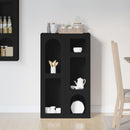 Sideboard ELST Sort 59 x 35 x 100,5 cm Konstrueret træ