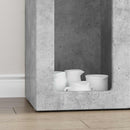 Sideboard ELST Beton Grå 59 x 35 x 100,5 cm Konstrueret træ