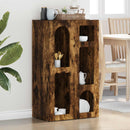Sideboard ELST Røget eg 59 x 35 x 100,5 cm Konstrueret træ