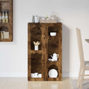 Sideboard ELST Røget eg 59 x 35 x 100,5 cm Konstrueret træ