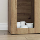 Sideboard Artisan Egetræ 59 x 35 x 100,5 cm Konstrueret træ