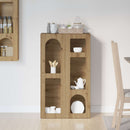 Sideboard Artisan Egetræ 59 x 35 x 100,5 cm Konstrueret træ