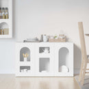 Sideboard Hvid 100 x 35 x 59 cm Konstrueret træ