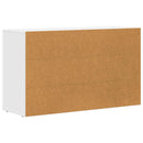 Sideboard Hvid 100 x 35 x 59 cm Konstrueret træ
