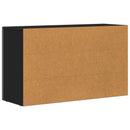 Sideboard ELST Sort 100 x 35 x 59 cm Konstrueret træ