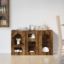 Sideboard Røget eg 100 x 35 x 59 cm Konstrueret træ