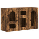 Sideboard Røget eg 100 x 35 x 59 cm Konstrueret træ