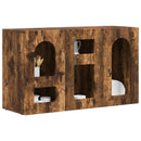 Sideboard Røget eg 100 x 35 x 59 cm Konstrueret træ