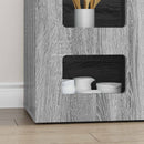 Sideboard Grå Sonoma 100 x 35 x 59 cm Konstrueret træ