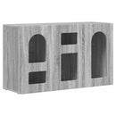 Sideboard Grå Sonoma 100 x 35 x 59 cm Konstrueret træ