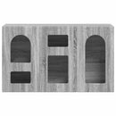 Sideboard Grå Sonoma 100 x 35 x 59 cm Konstrueret træ