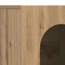 Sideboard Artisan Egetræ 100 x 35 x 59 cm Konstrueret træ