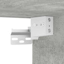 Hængeskab ELST Betongrå 59 x 20 x 71,5 cm Konstrueret træ
