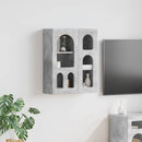 Hængeskab ELST Betongrå 59 x 20 x 71,5 cm Konstrueret træ