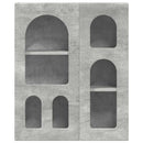 Hængeskab ELST Betongrå 59 x 20 x 71,5 cm Konstrueret træ