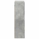 Hængeskab ELST Betongrå 59 x 20 x 71,5 cm Konstrueret træ