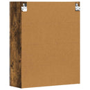 Hængeskab ELST Røget eg 59 x 20 x 71,5 cm Konstrueret træ