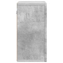 Hængeskab ELST Betongrå 60 x 20 x 40 cm Konstrueret træ