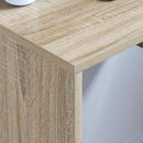 Væghængt skrivebord Sonoma eg Konstrueret træ 60 x 45 x 30 cm