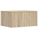 Væghængt skrivebord Sonoma eg Konstrueret træ 60 x 45 x 30 cm