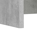 Væghængt skrivebord Beton Grå Konstrueret træ 60 x 45 x 30 cm