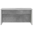 Væghængt skrivebord Beton Grå Konstrueret træ 60 x 45 x 30 cm