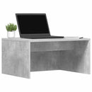 Væghængt skrivebord Beton Grå Konstrueret træ 60 x 45 x 30 cm