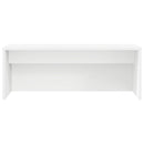 Væghængt skrivebord Hvid Konstrueret træ 80 x 45 x 30 cm