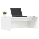Væghængt skrivebord Hvid Konstrueret træ 80 x 45 x 30 cm