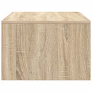 Væghængt skrivebord Sonoma eg Konstrueret træ 80 x 45 x 30 cm