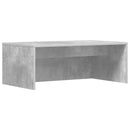 Væghængt skrivebord Beton Grå Konstrueret træ 80 x 45 x 30 cm