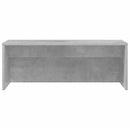 Væghængt skrivebord Beton Grå Konstrueret træ 80 x 45 x 30 cm