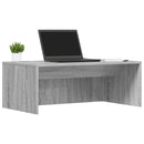 Væghængt skrivebord Grå Sonoma Konstrueret træ 80 x 45 x 30 cm