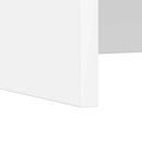 Væghængt skrivebord Hvid Konstrueret træ 100 x 45 x 30 cm