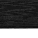 Væghængt skrivebord Sort eg Konstrueret træ 100 x 45 x 30 cm
