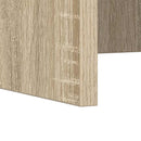 Væghængt skrivebord Sonoma eg Konstrueret træ 100 x 45 x 30 cm