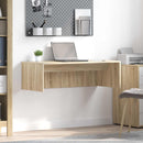 Væghængt skrivebord Sonoma eg Konstrueret træ 100 x 45 x 30 cm