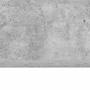 Væghængt skrivebord Beton Grå Konstrueret træ 100 x 45 x 30 cm