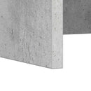 Væghængt skrivebord Beton Grå Konstrueret træ 100 x 45 x 30 cm