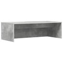 Væghængt skrivebord Beton Grå Konstrueret træ 100 x 45 x 30 cm