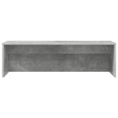 Væghængt skrivebord Beton Grå Konstrueret træ 100 x 45 x 30 cm