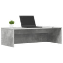 Væghængt skrivebord Beton Grå Konstrueret træ 100 x 45 x 30 cm