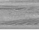 Væghængt skrivebord Grå Sonoma Konstrueret træ 100 x 45 x 30 cm