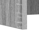 Væghængt skrivebord Grå Sonoma Konstrueret træ 100 x 45 x 30 cm