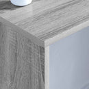 Væghængt skrivebord Grå Sonoma Konstrueret træ 100 x 45 x 30 cm