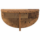 Væghylde Gammelt træ 38 x 19 x 19 cm Konstrueret træ